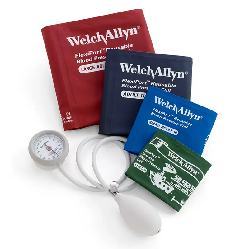 Esfigmomanometro Aneroide Welch Allyn Durashock Multicuff C/4 Brazaletes 12 11 10 9