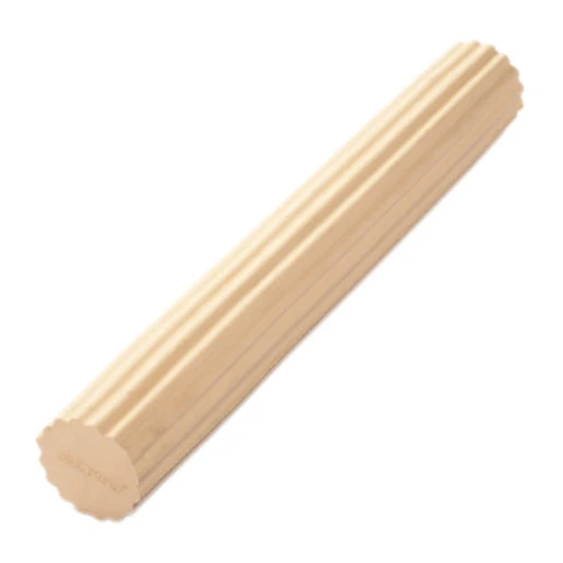 CanDo Twist-n-Bend Flexible Exercise Bar, Tan (12")