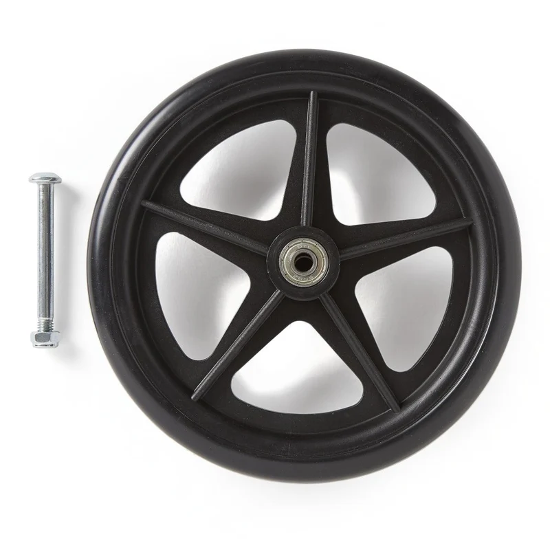8" Front Caster with Bearings for K4 Basic Wheelchair