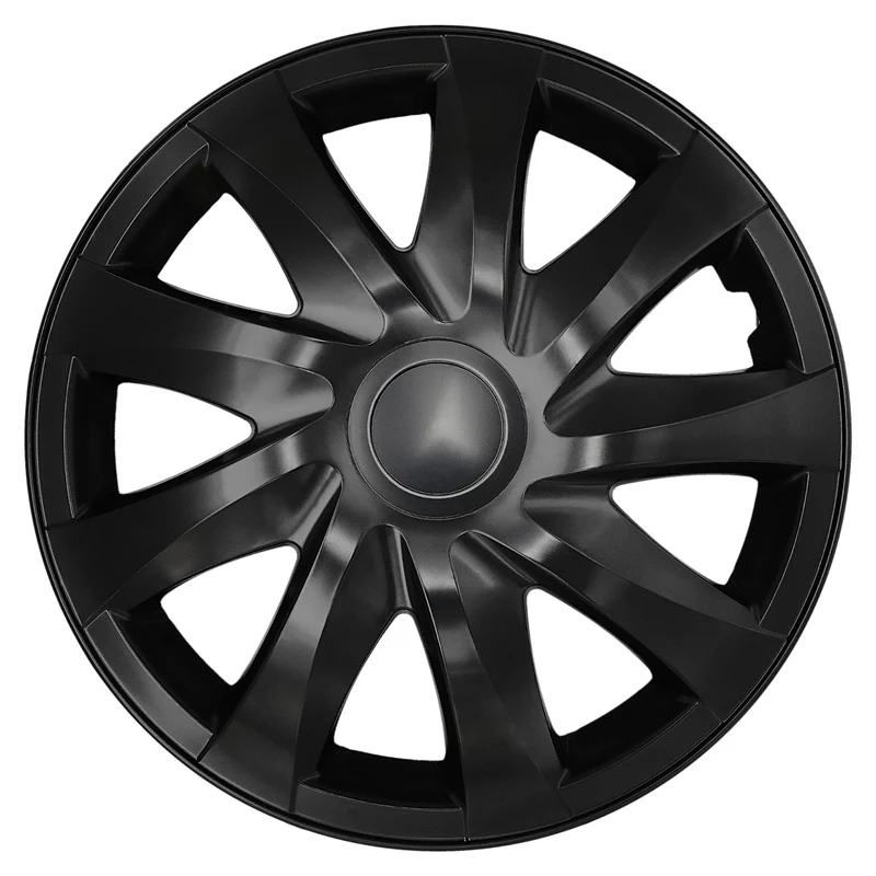 Tapacubos universales de 14'' NRM DRACO negro mate, 4 unidades