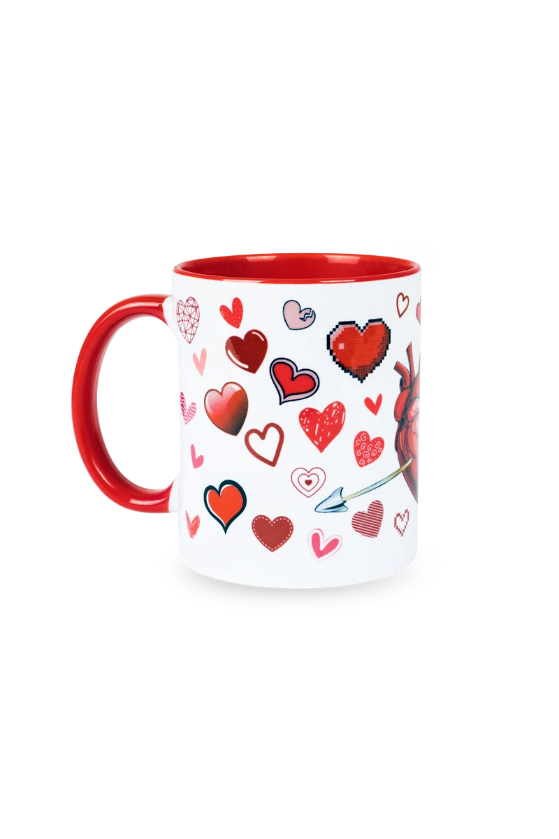 Taza cerámica roja - Amor Propio