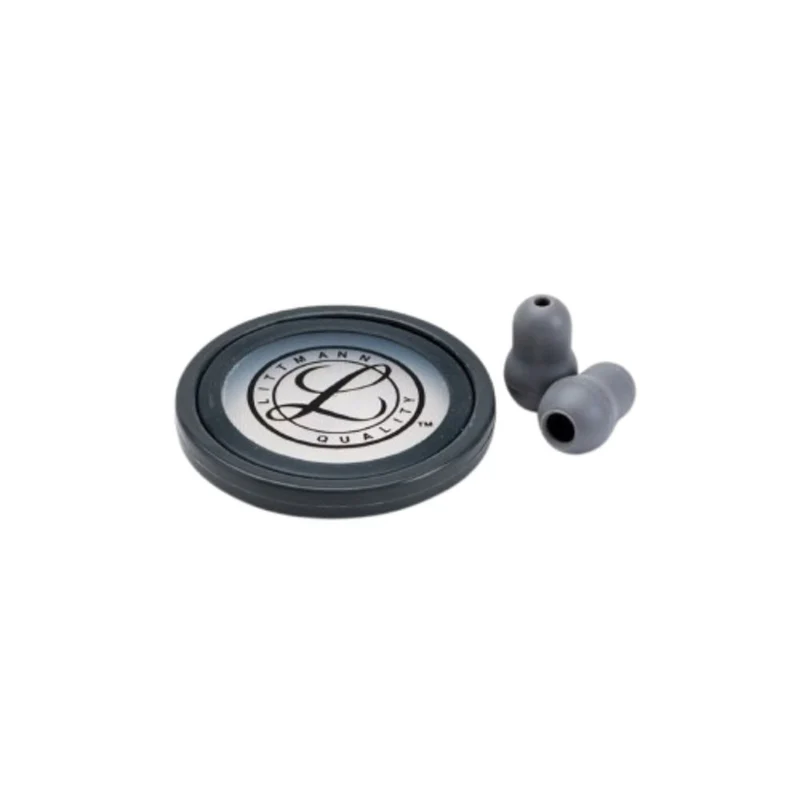 Kit Master Cardiology Olivas Suaves Pequeñas Diafragma y Arillo Adulto Gris