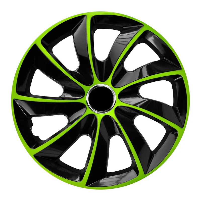 NRM Stig Extra Tapacubos universal 15'' Color negro-verde 1 pieza