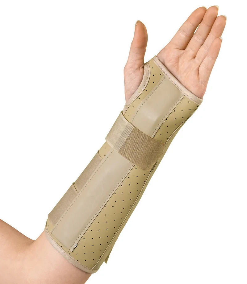 10" Vinyl Forearm Wrist Splint, Left, Large