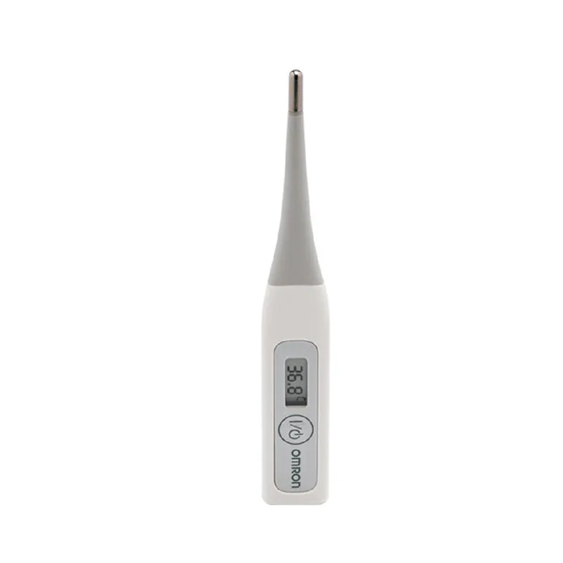 Termómetro electrónico oral, axilar o rectal de punta flexible MC-343F-E4