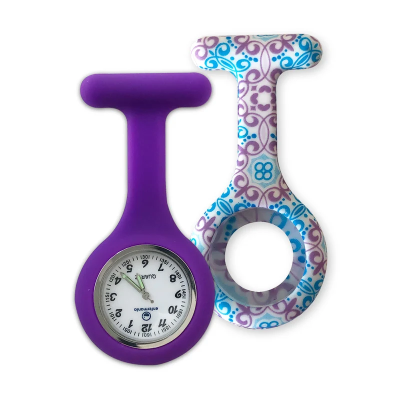 Pack Reloj + Funda extra silicona Violeta