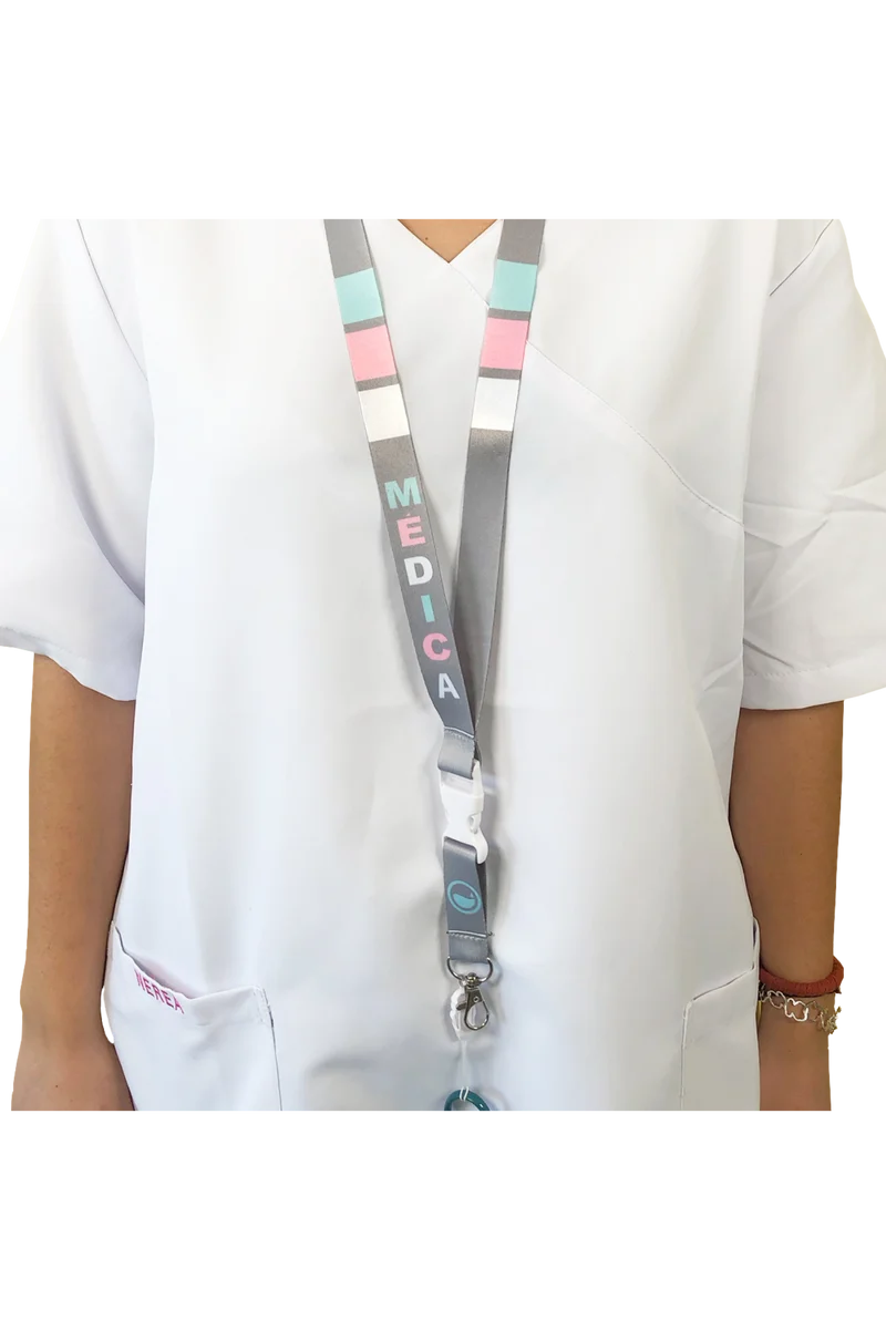 Lanyard multifunción Eighties - Médico/a