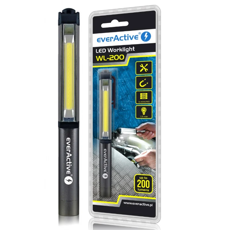 Linterna de taller LED COB 3W everActive WL-200