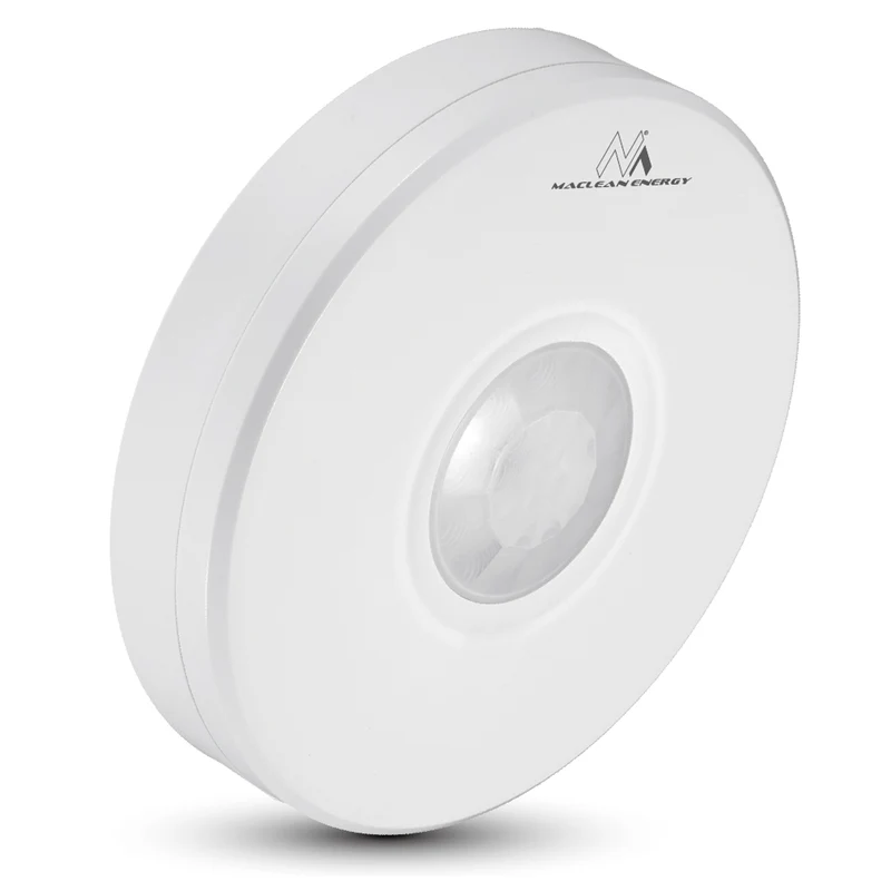 Sensor de movimiento infrarrojo IP65 para uso en exteriores alcance de 8 m máx. carga 2000W Maclean Energy MCE293