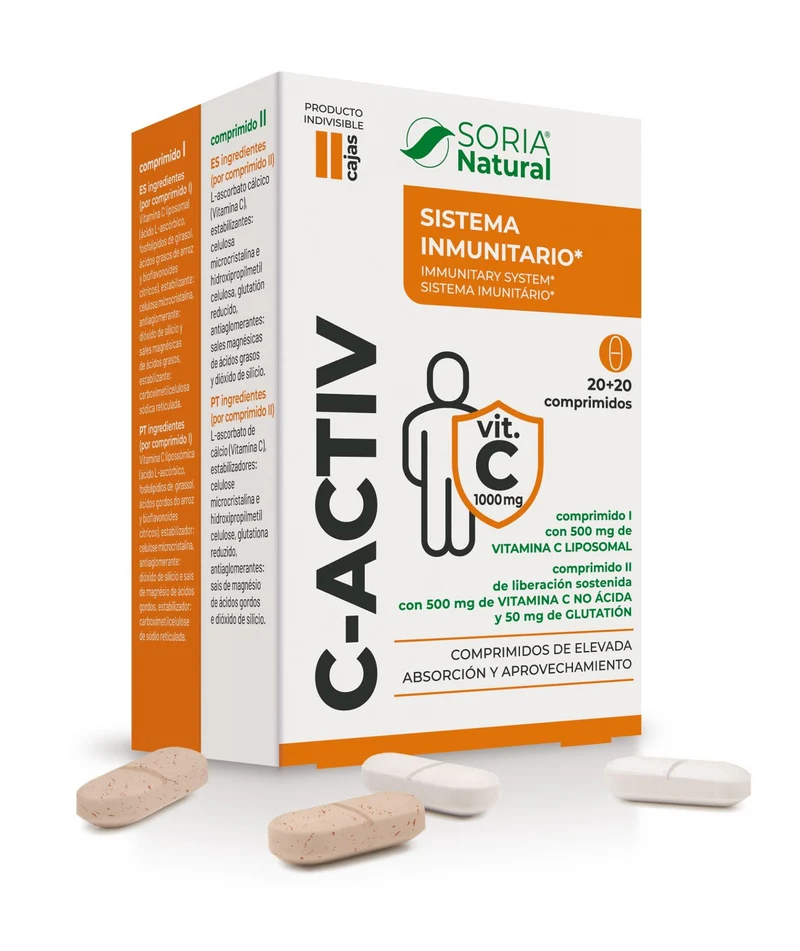C-Activ · Soria Natural · 20+20 comprimidos