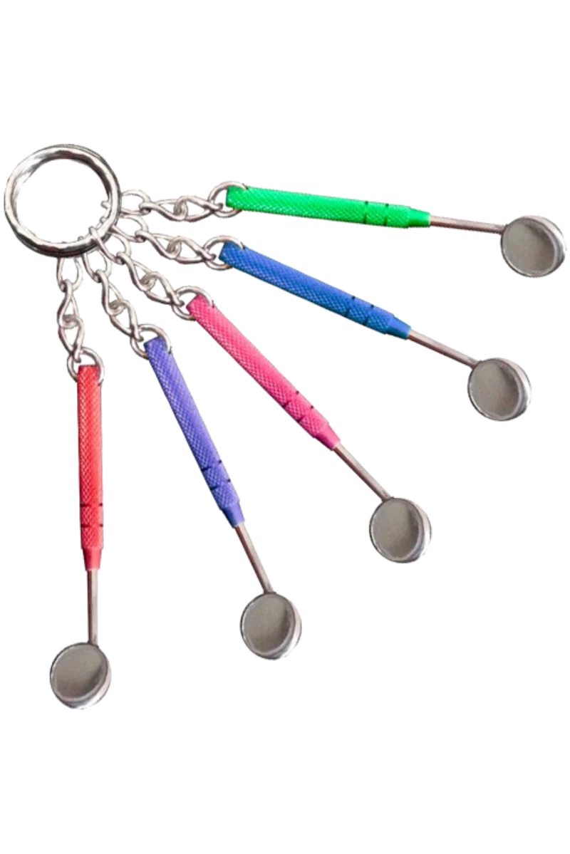 Llavero Espejo Dental - colores
