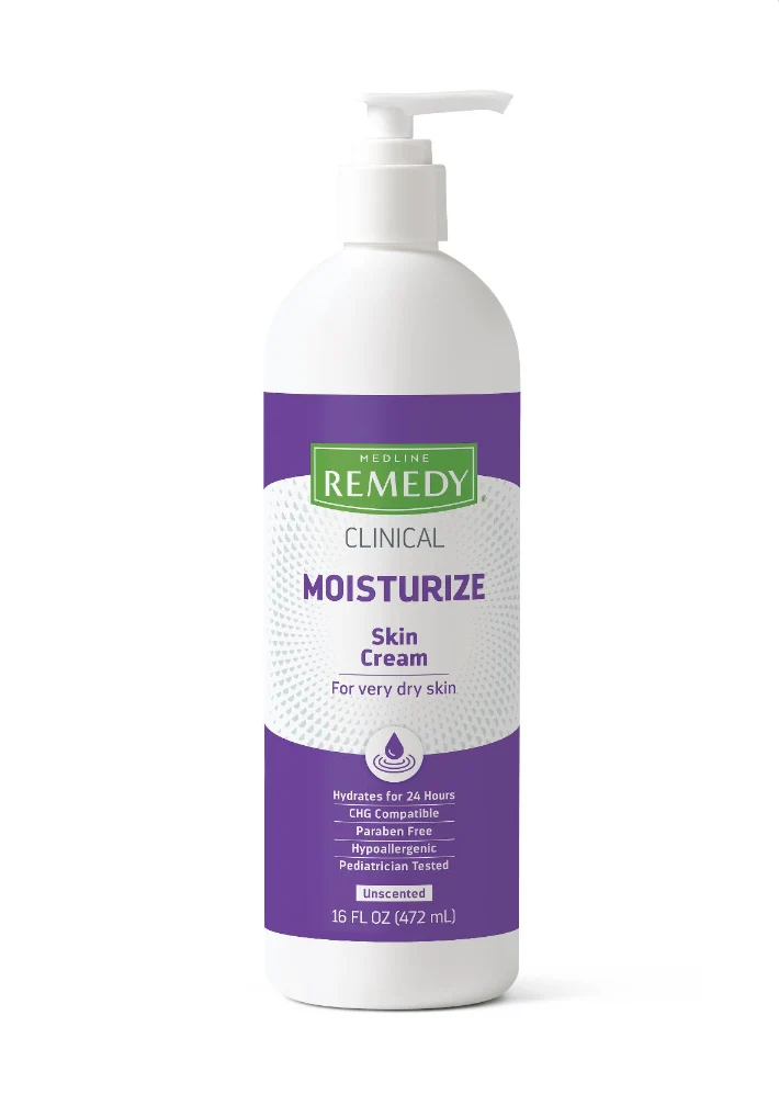 Remedy Clinical Skin Cream, Unscented, 16oz. Pump Bottle (case of 12)