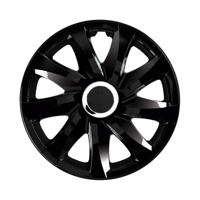 NRM Drift Tapacubos universal 15", Color negro, 1 ud.