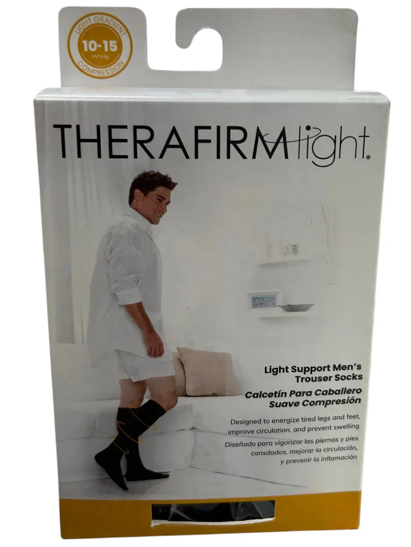 Therafirm® Calcetín de Baja Compresión para Caballero 10-15 mmHg
