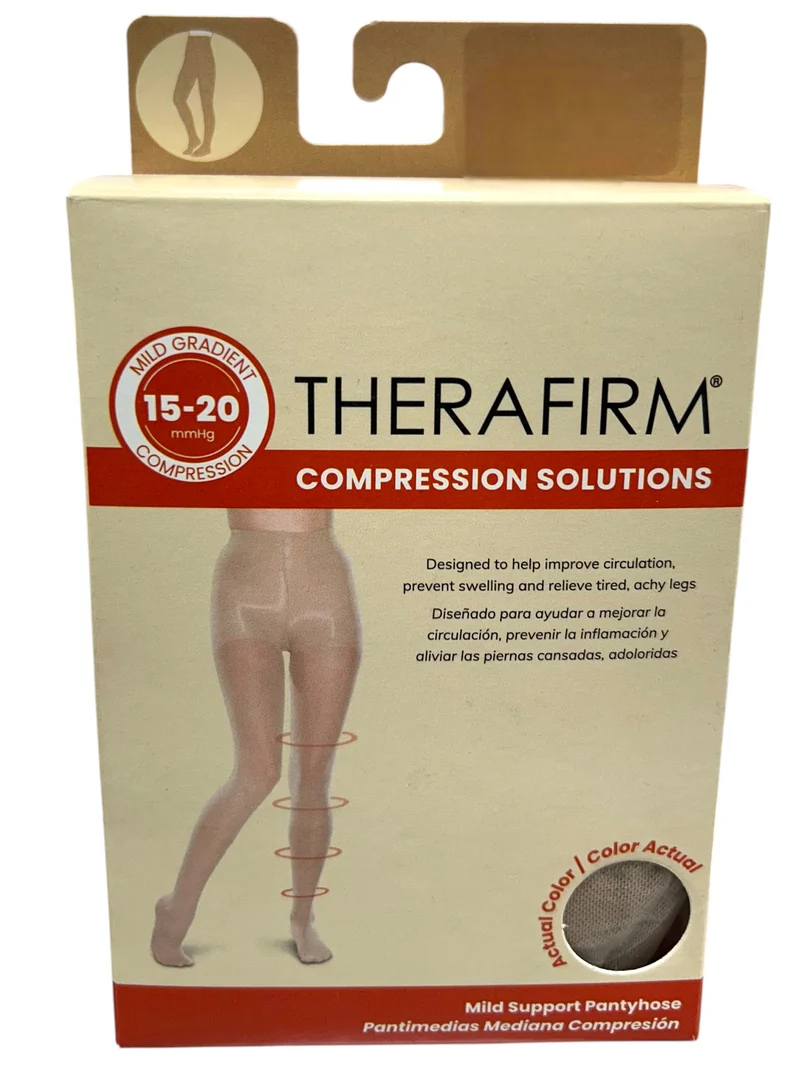 Therafirm® Pantimedia de Mediana Compresión 15-20 mmHg