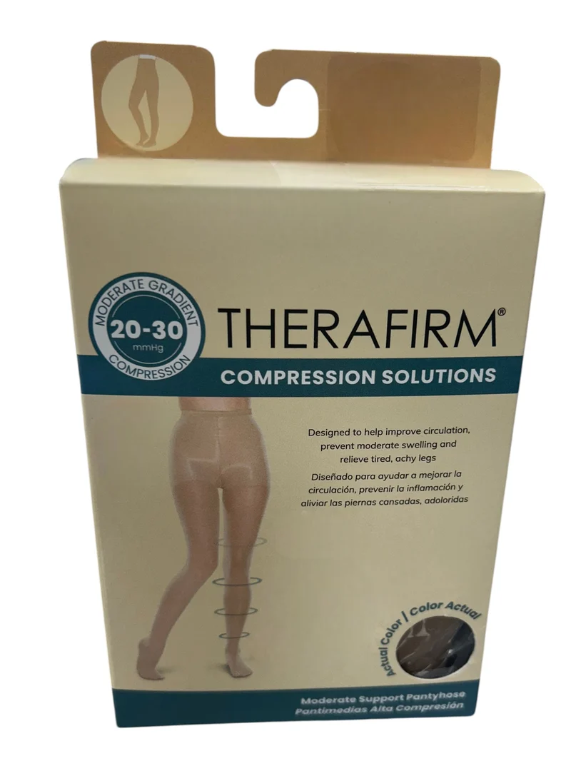 Therafirm® Pantimedia de Alta Compresión 20-30 mmHg