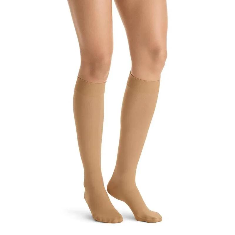 Media Ultrasheer rodilla compresion 20-30 mm hg punta cerrada