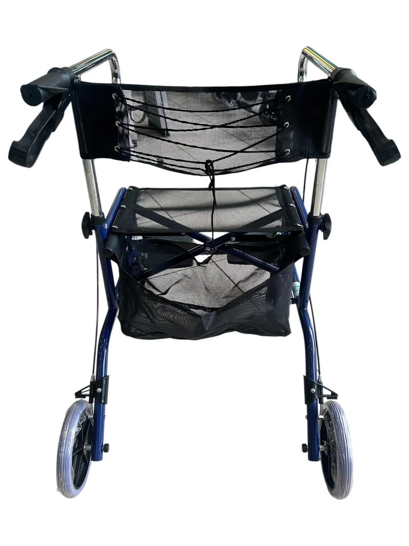 Andadera Rollator de Acero con Descansapiés, Capacidad de 90 kg BIENSTAR