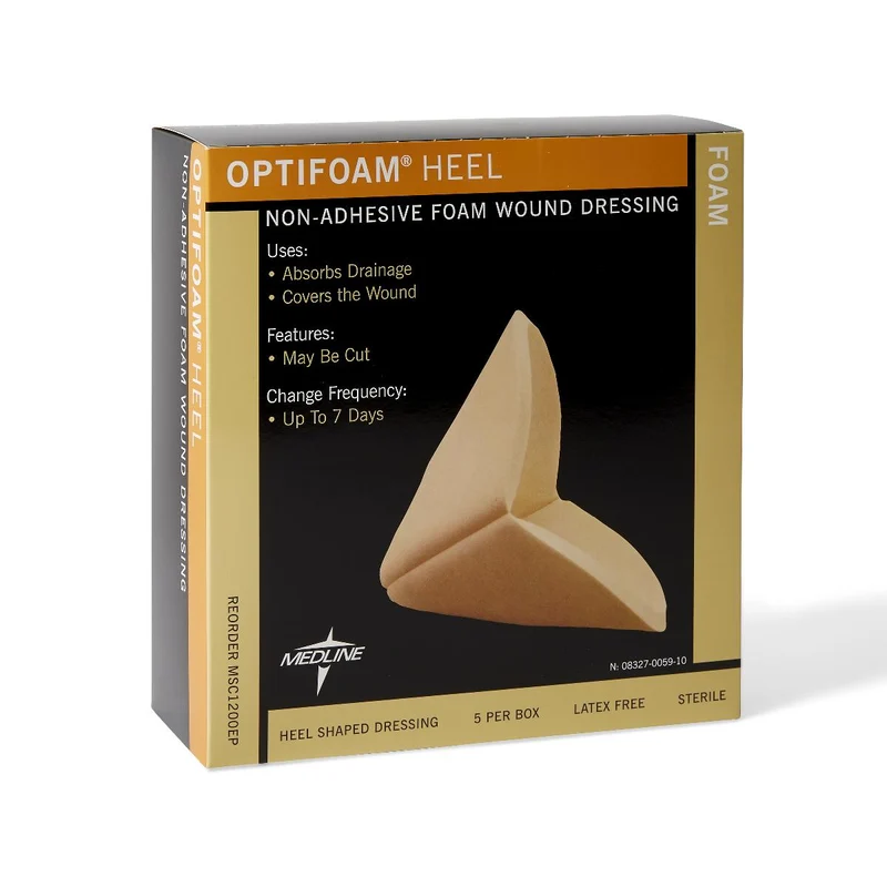 Optifoam Heel Nonadhesive Foam Dressing (case of 40)