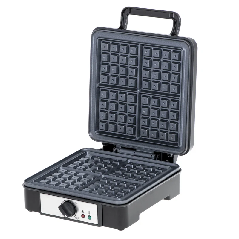 Gofrera Adler, para 4 gofres, control de temperatura, 1800W, AD 3049