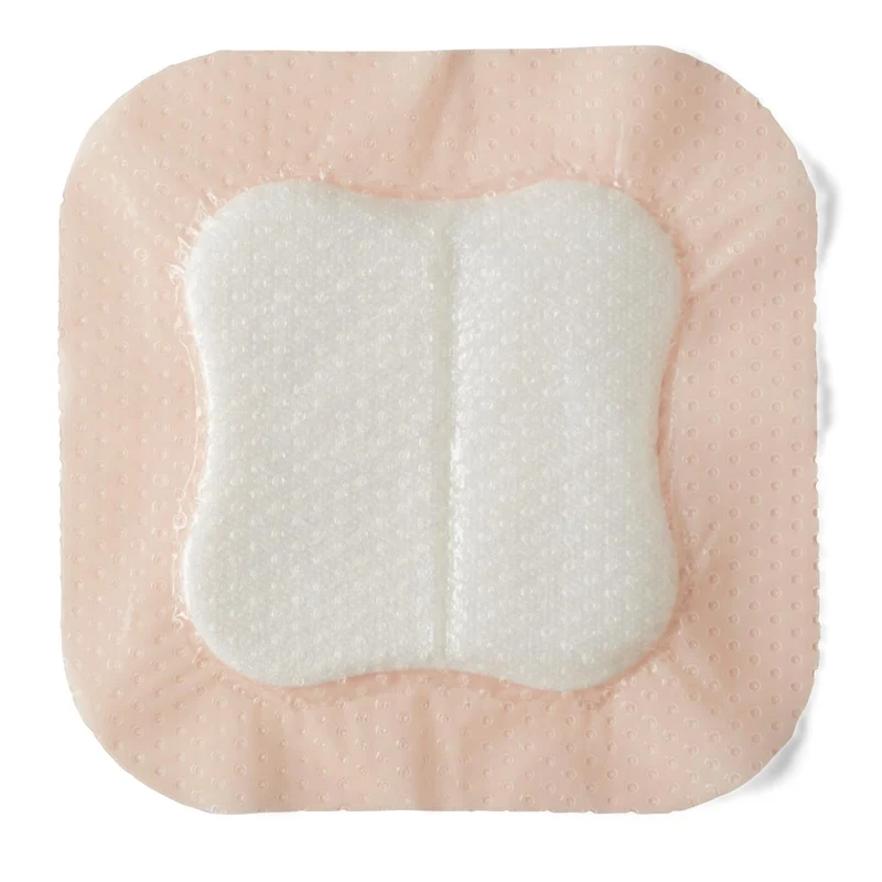 Optifoam Gentle Silicone-Faced Foam Dressing, 4" x 4" (1EA)