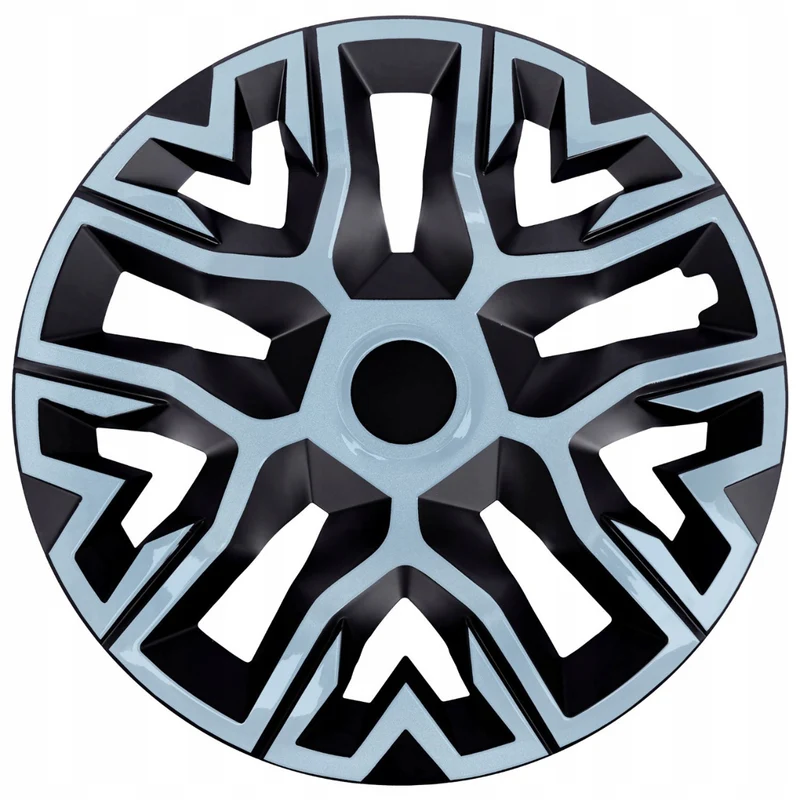 Tapacubos universales 15'' NRM The Best Bicolor azul/negro 4 unidades