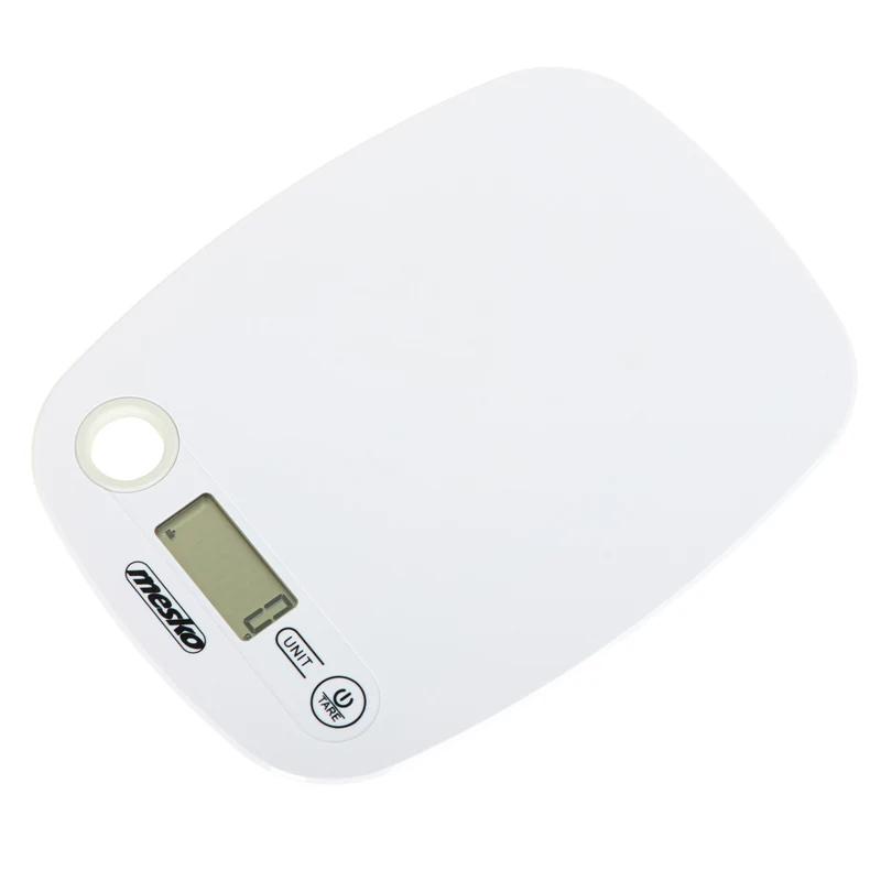 Balanza de cocina electrónica LCD Mesko MS 3159w blanca