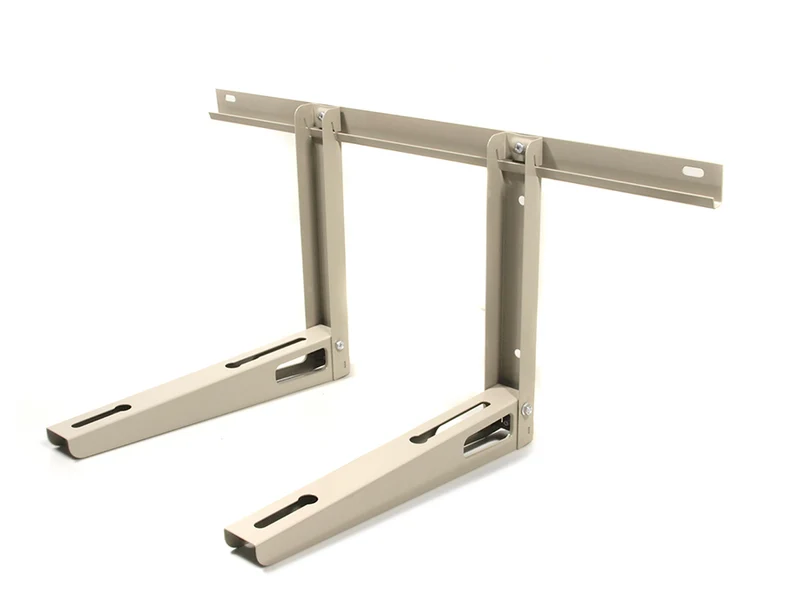 Maclean MC-622 Soporte de pared para unidad exterior de aire acondicionado carga hasta 100 kg de acero galvanizado