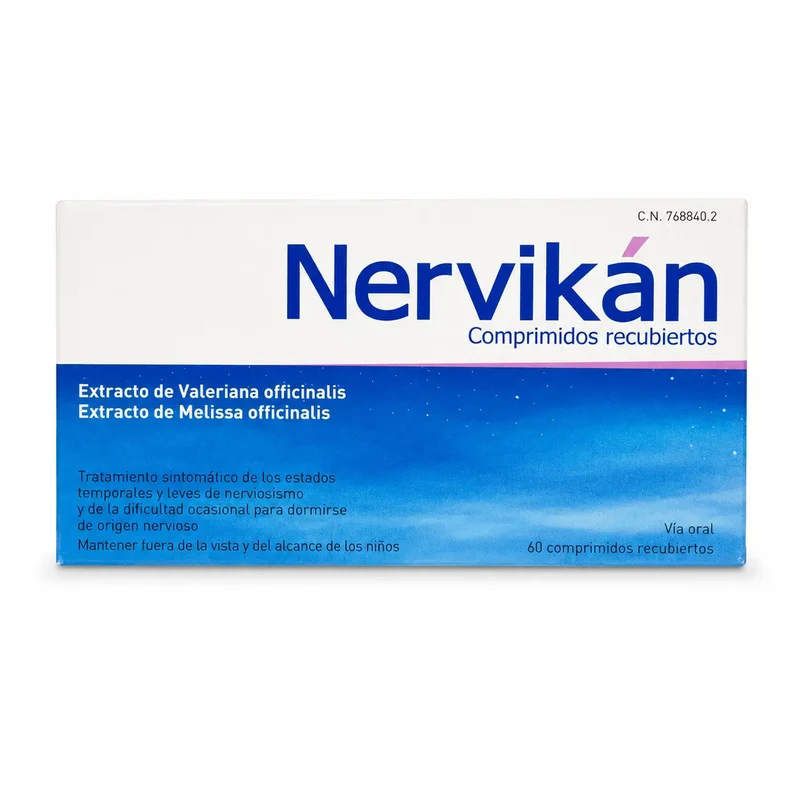 Nervikan 160 mg/80 mg, 60 film-coated tablets