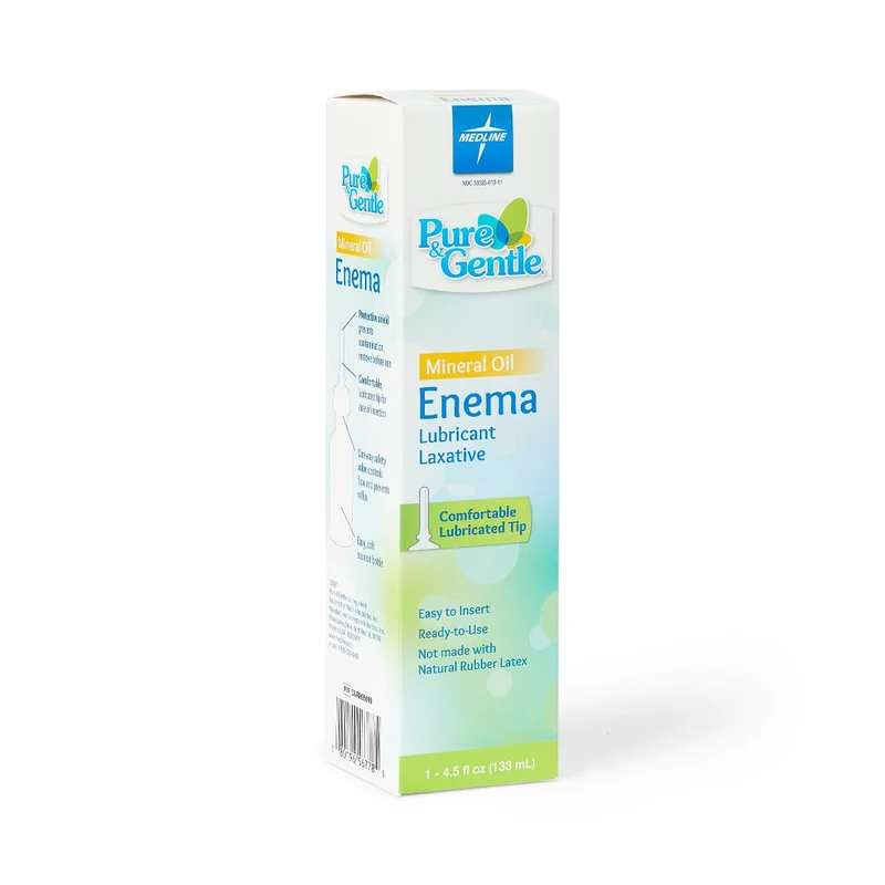 Pure & Gentle Disposable Mineral Oil Enema (case of 24)