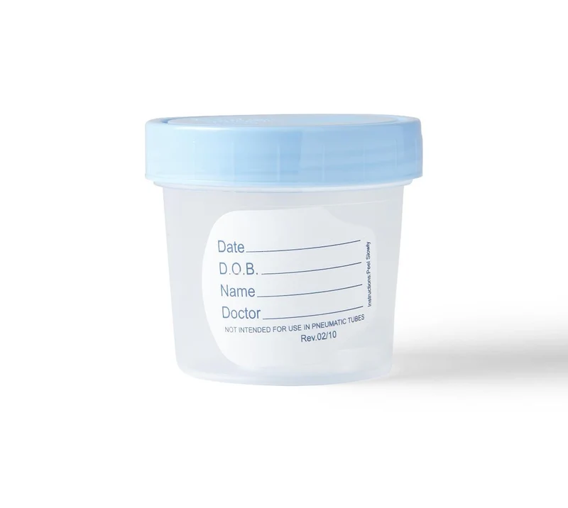 Specimen Container with Sterile Fluid Pathway, 4oz. (1EA)