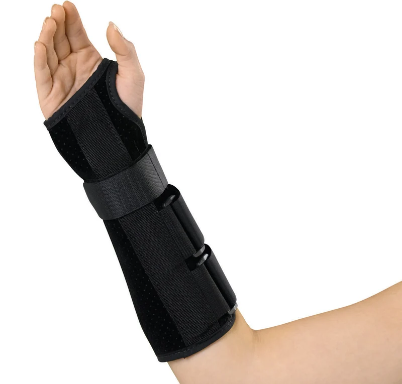 10" Deluxe Forearm Wrist Splint, Right, Medium
