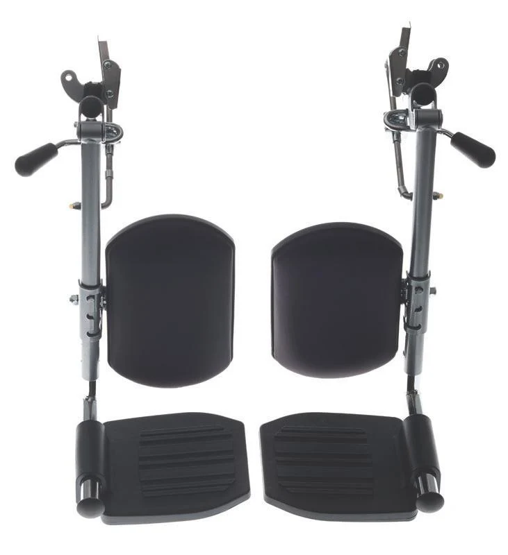 Gray Elevating Leg Rest for Medline Wheelchairs (1pair)