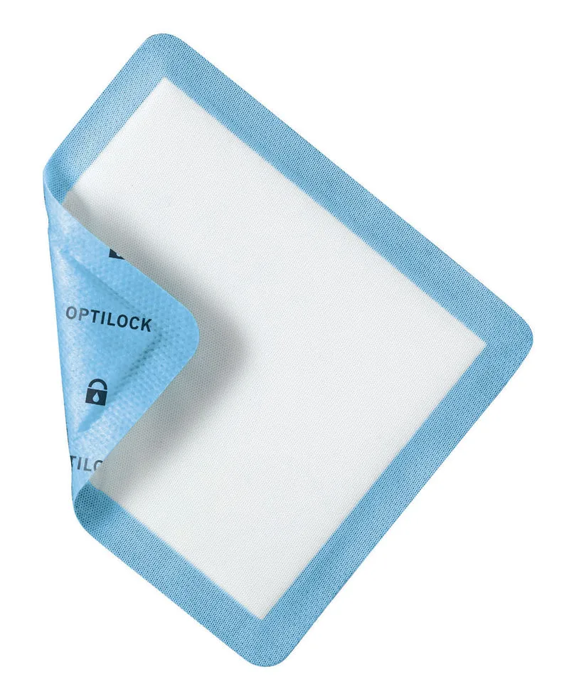 OptiLock Nonadhesive Super Absorbent Wound Dressings, 4" x 4" (1EA)