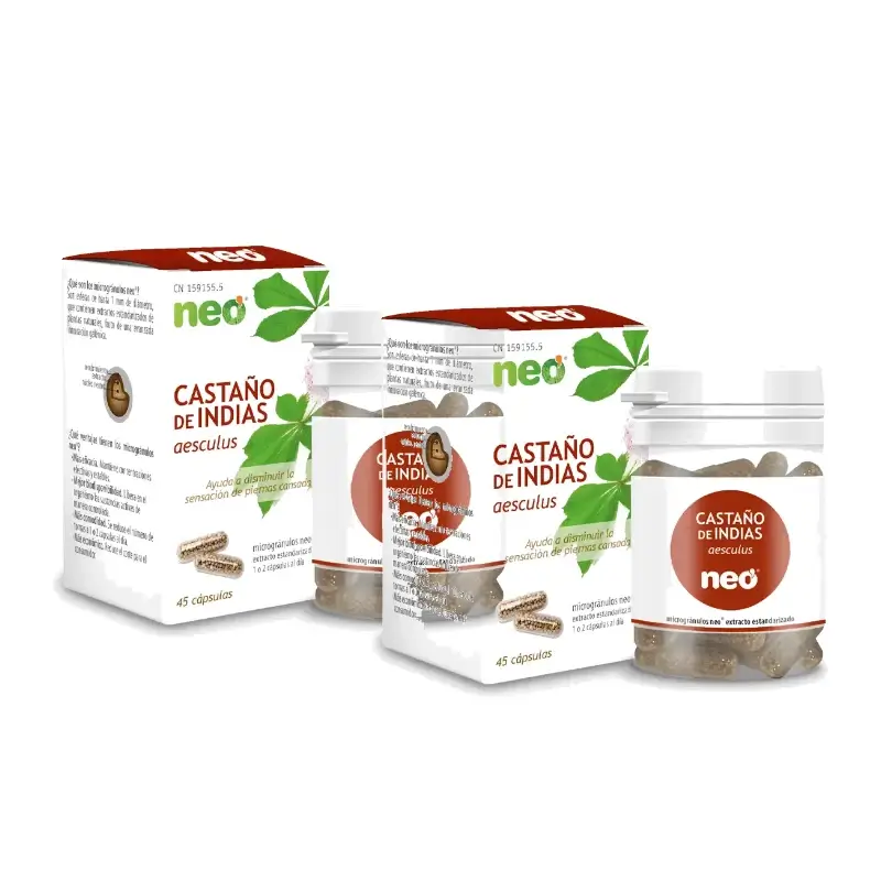 Neo Castaño De Indias, 45 capsules, pack of 2