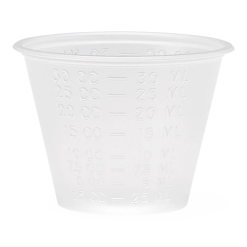 Graduated Plastic Medicine Cups (case of 5000)