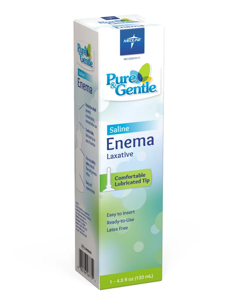 Pure & Gentle Disposable Sodium Phosphate Enemas, 4.5oz., Packaged Individually (case of 24)