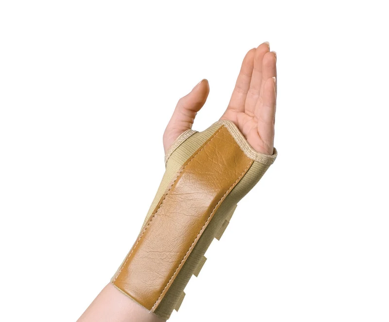 7" Elastic Wrist Splint, Medium, Left Wrist