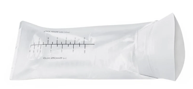 Emesis Bag with Paper Funnel, Clear (case of 500)