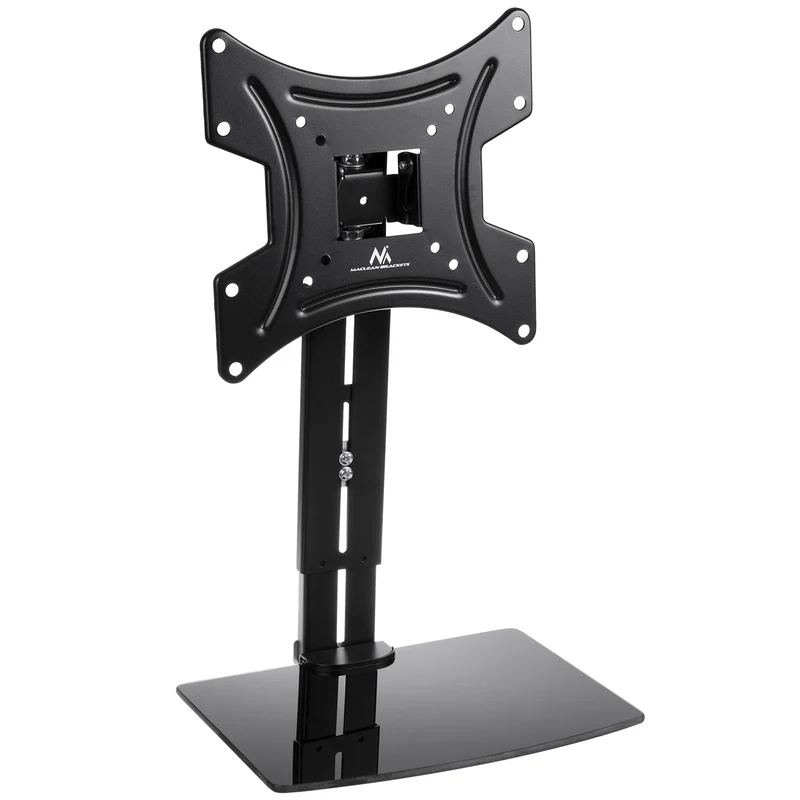 Soporte de pared para TV con estante Maclean, máx. 20 kg, máx. VESA 200x200, para TV de 15-42", MC-451