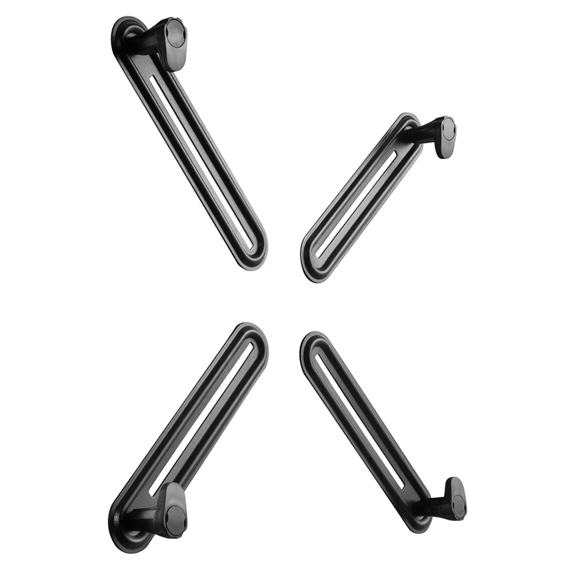 Maclean MC-899 Adaptador para pantallas sin estándar VESA negro,13"-27, 8 kg máx.