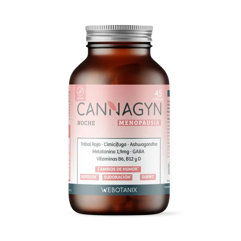 Webotanix Cannagyn Menopause Night, 45 capsules