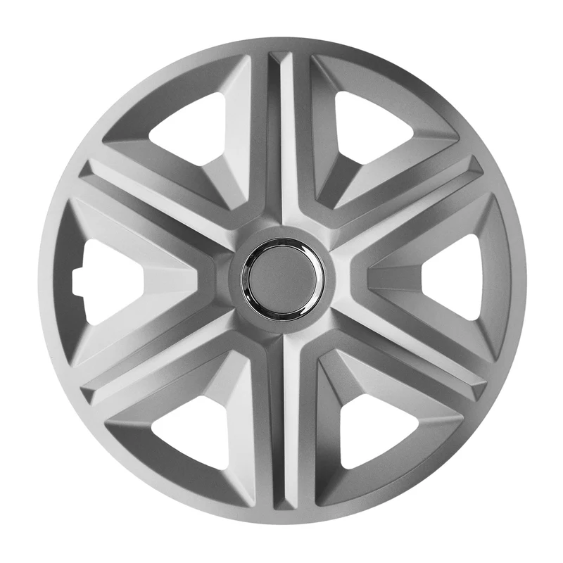 Tapones 16" NRM FAST SILVER PLATA LACADA 4 piezas