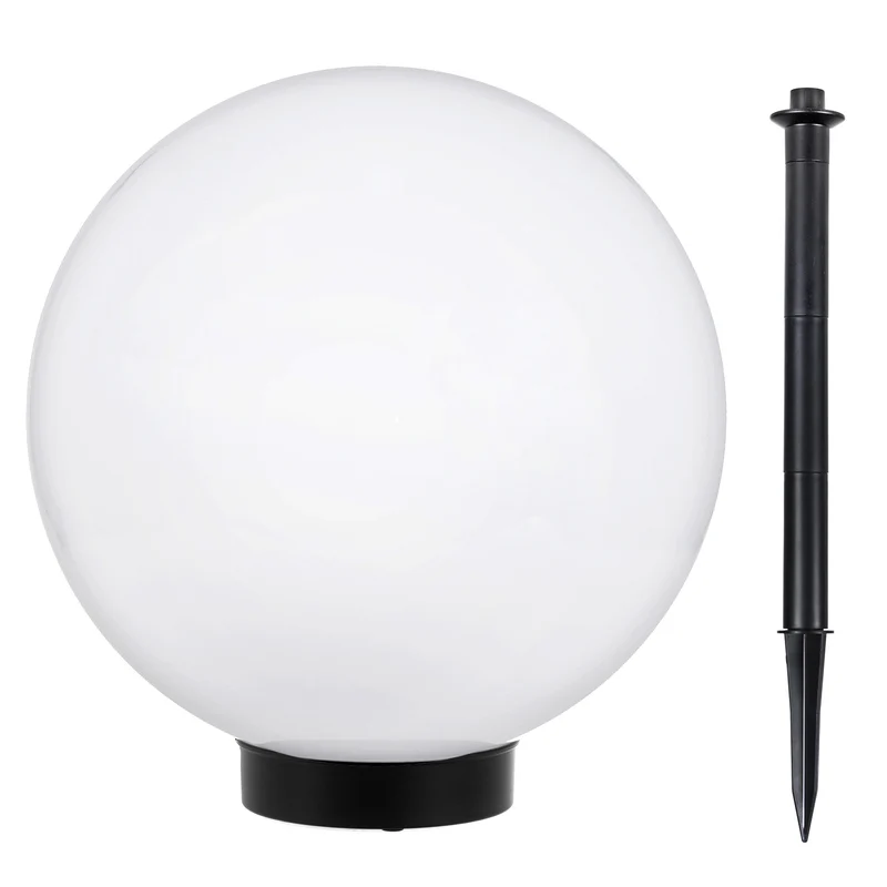 Lámpara de jardín solar LED en forma de bola grande 25 x 25 x 58 cm GreenBlue GB166