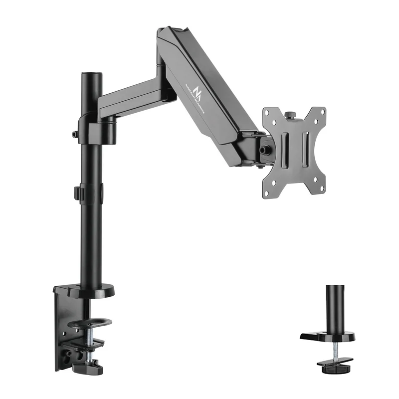 Soporte de monitor Maclean MC-775 con resorte de gas, brazo doble de 17 "-32" 8 kg