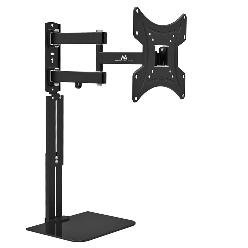 Maclean MC-771A Soporte de TV con estante para DVD, vesa 200x200 , 23"-43", 25kg