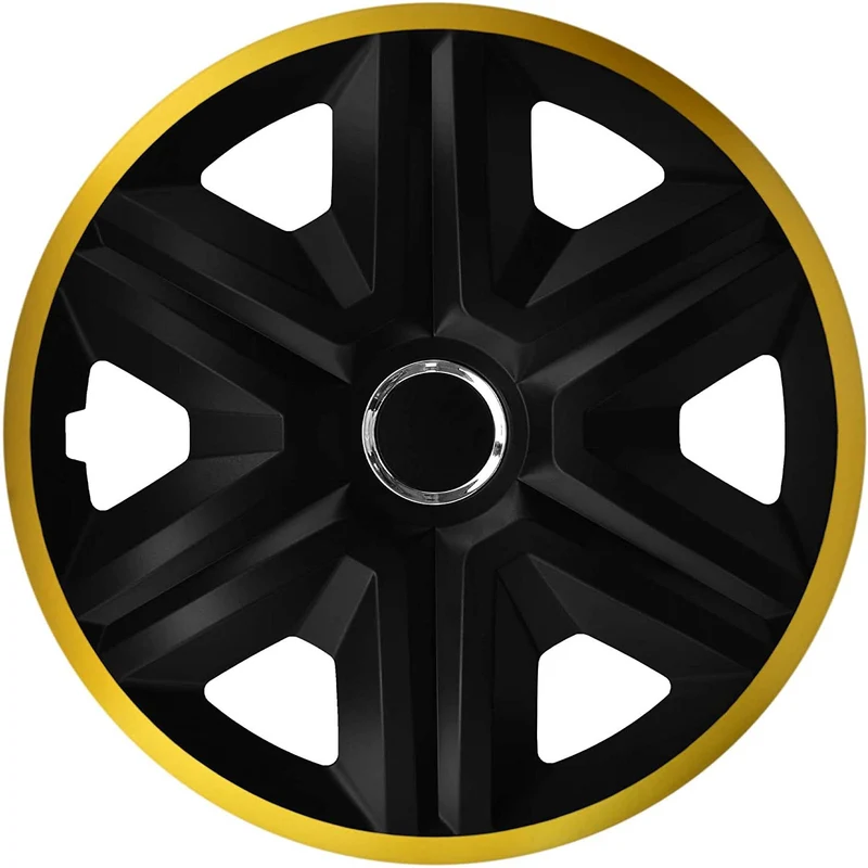 Juego de tapacubos NRM 14" FAST LUX oro tapacubos universal 4 piezas