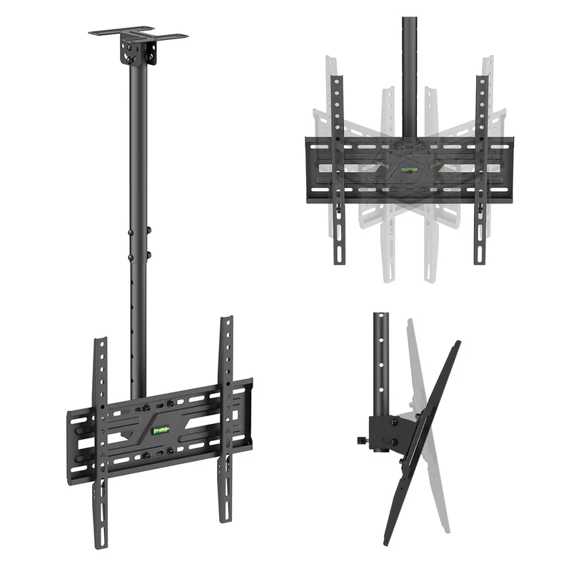Soporte / colgador de techo para televisor Maclean, carga máxima de 50 kg, 37-75", VESA máximo 400x400, MC-175