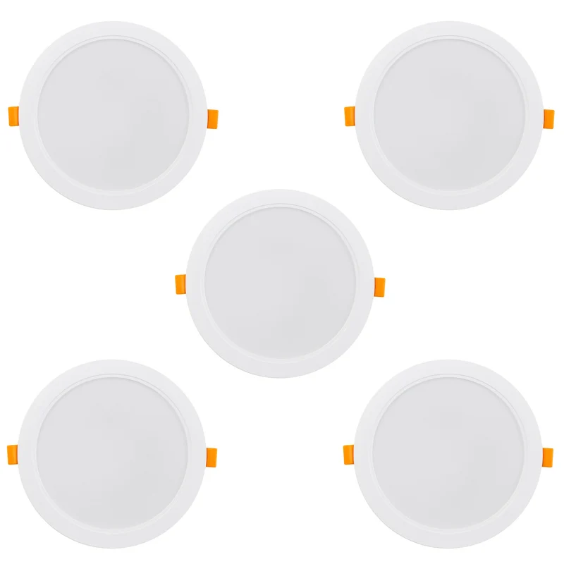 5x Panel de techo Maclean LED, montaje empotrado SLIM, 18W, Blanco neutro 4000K, 170*26mm, 1900 lm, MCE372 R