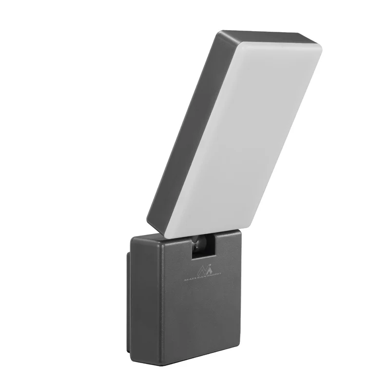 Maclean MCE514 GR Lámpara LED, Iluminación de Pared para Exterior, 10W, 700lm, Blanco Neutro 4000K, IP65 Resistente al Agua